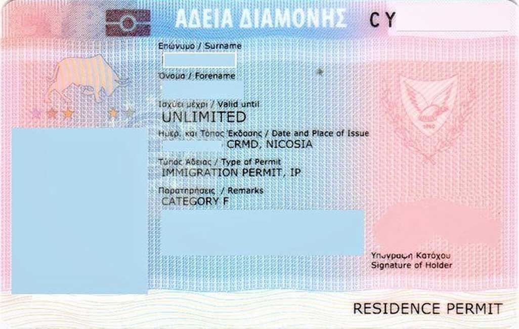 residence permit Cyprus residence permit